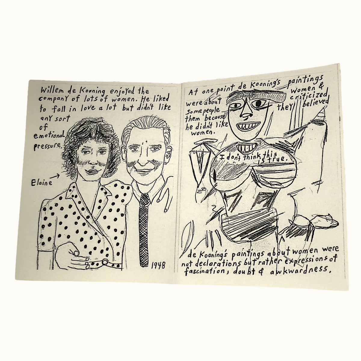 de Kooning and the Squished Frog