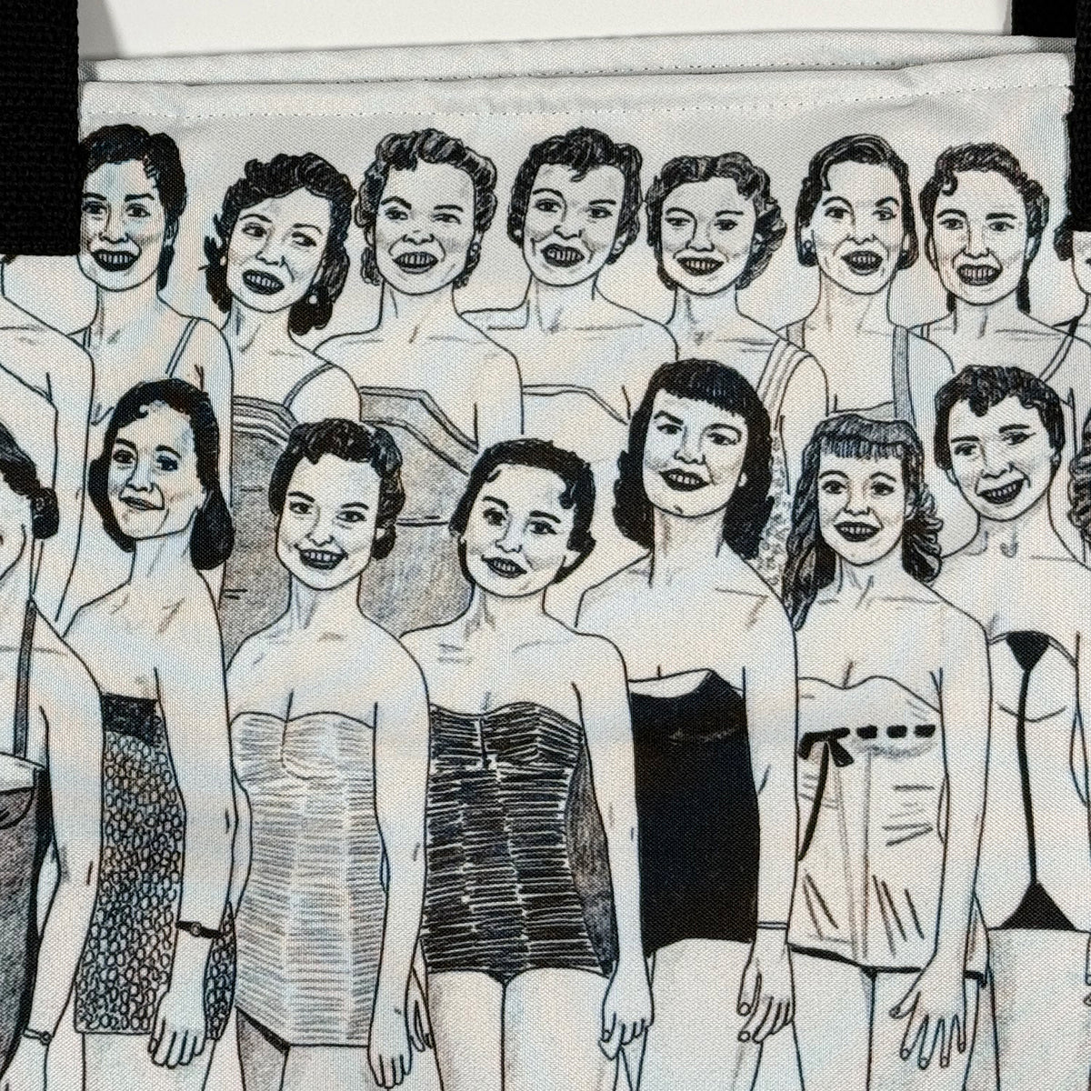Little Lady in the 2nd Row Tote Bag