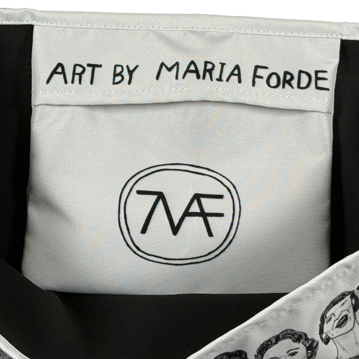 Little Lady in the 2nd Row Tote Bag
