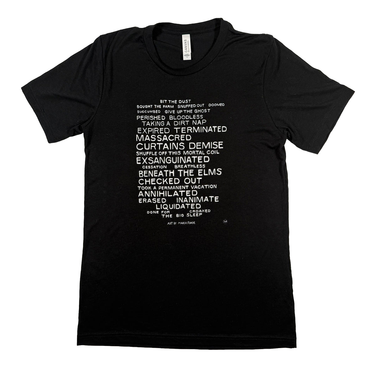 Death Text T-Shirt