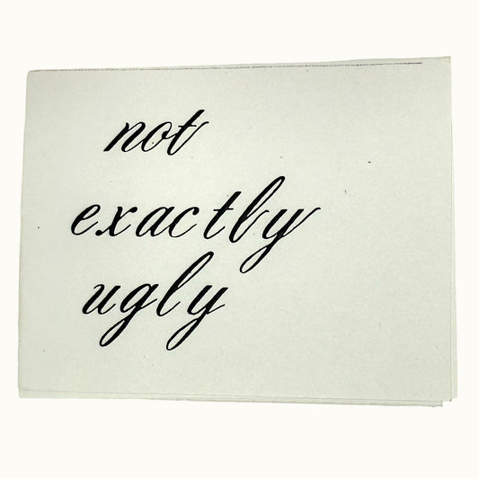 Not Exactly Ugly