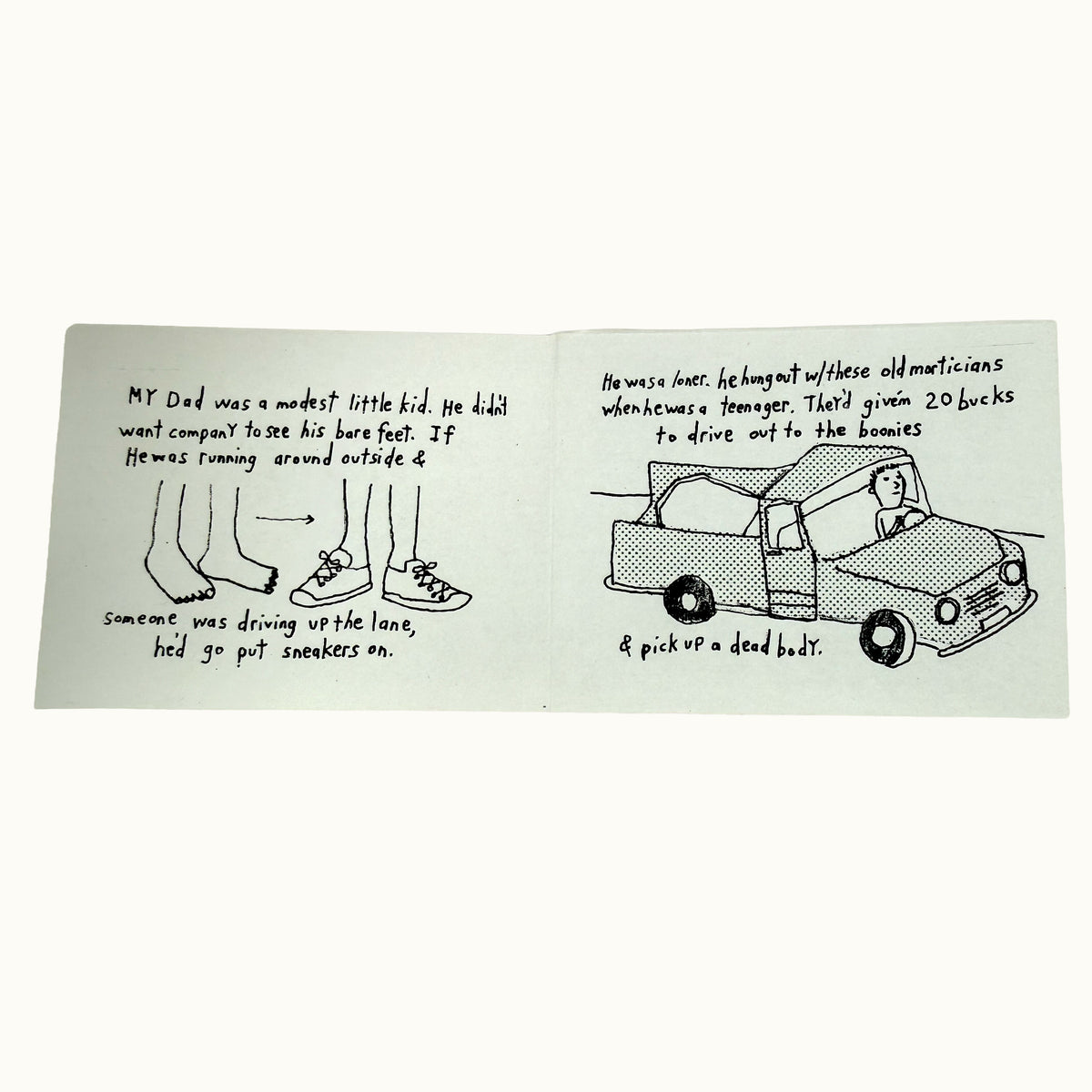 A Teeny Booklet About my Pop