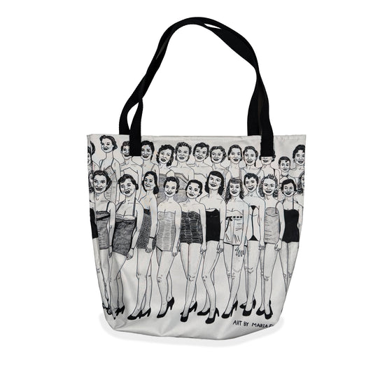 Little Lady in the 2nd Row Tote Bag