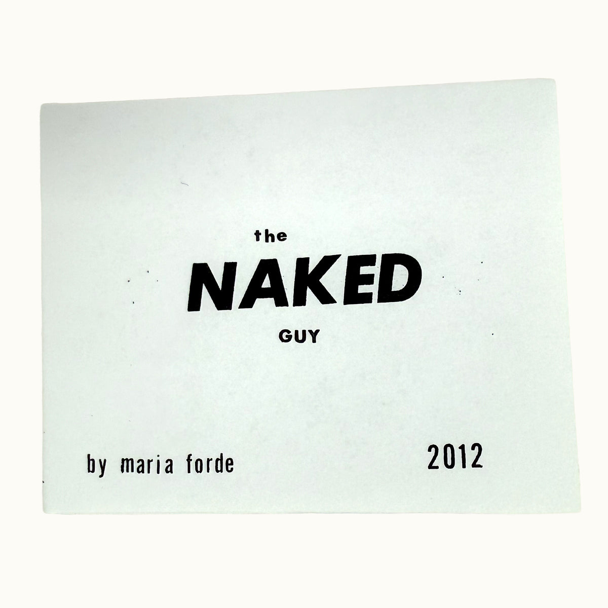 The Naked Guy